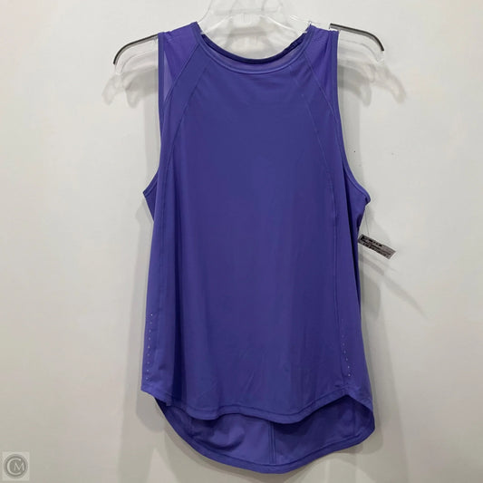 Athletic Tank Top By Lululemon In Purple, Size: 10