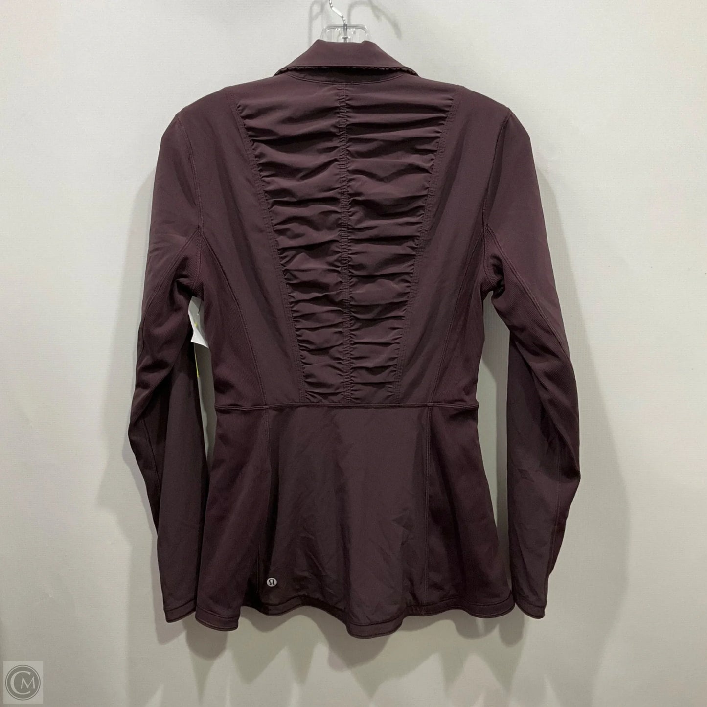 Athletic Jacket By Lululemon In Purple, Size: 6