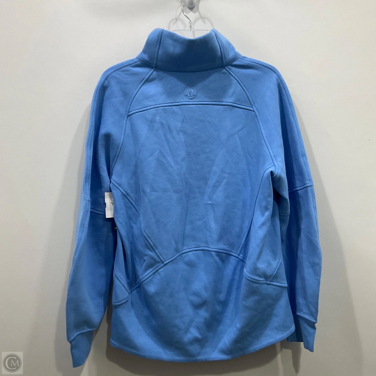 Athletic Sweatshirt Collar By Lululemon In Blue, Size: Xs
