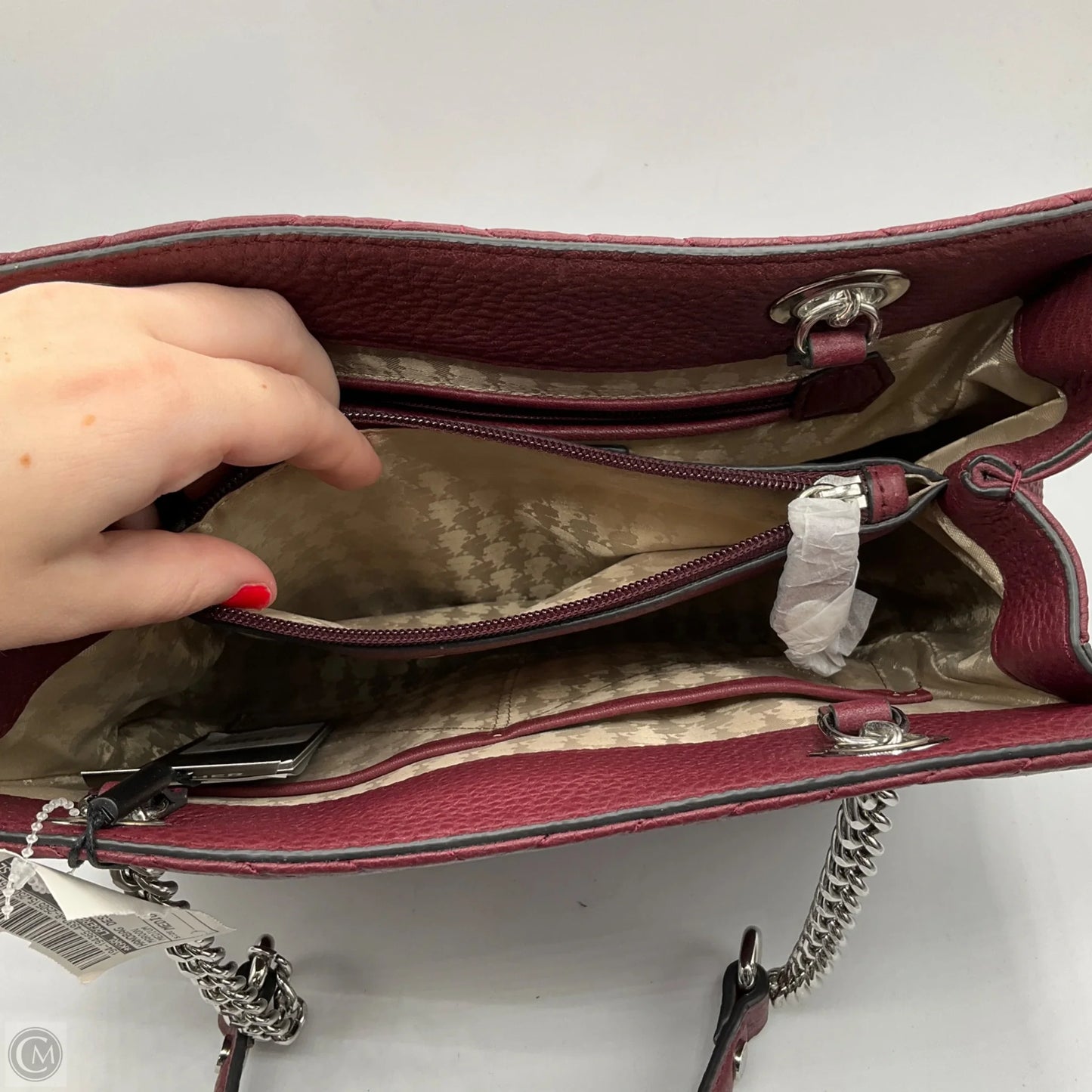 Handbag Designer By Karl Lagerfeld, Size: Medium