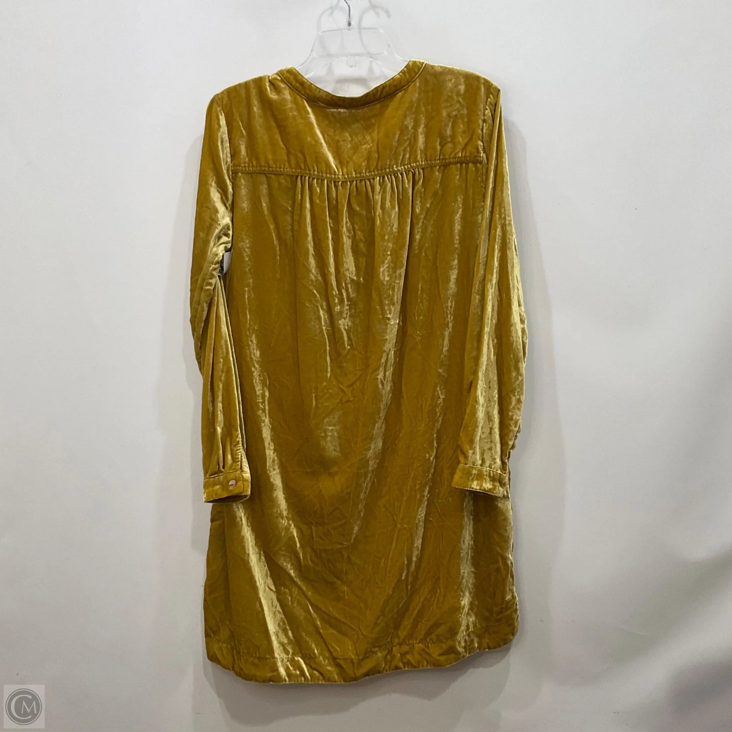 Dress Casual Midi By Anthropologie In Yellow, Size: M