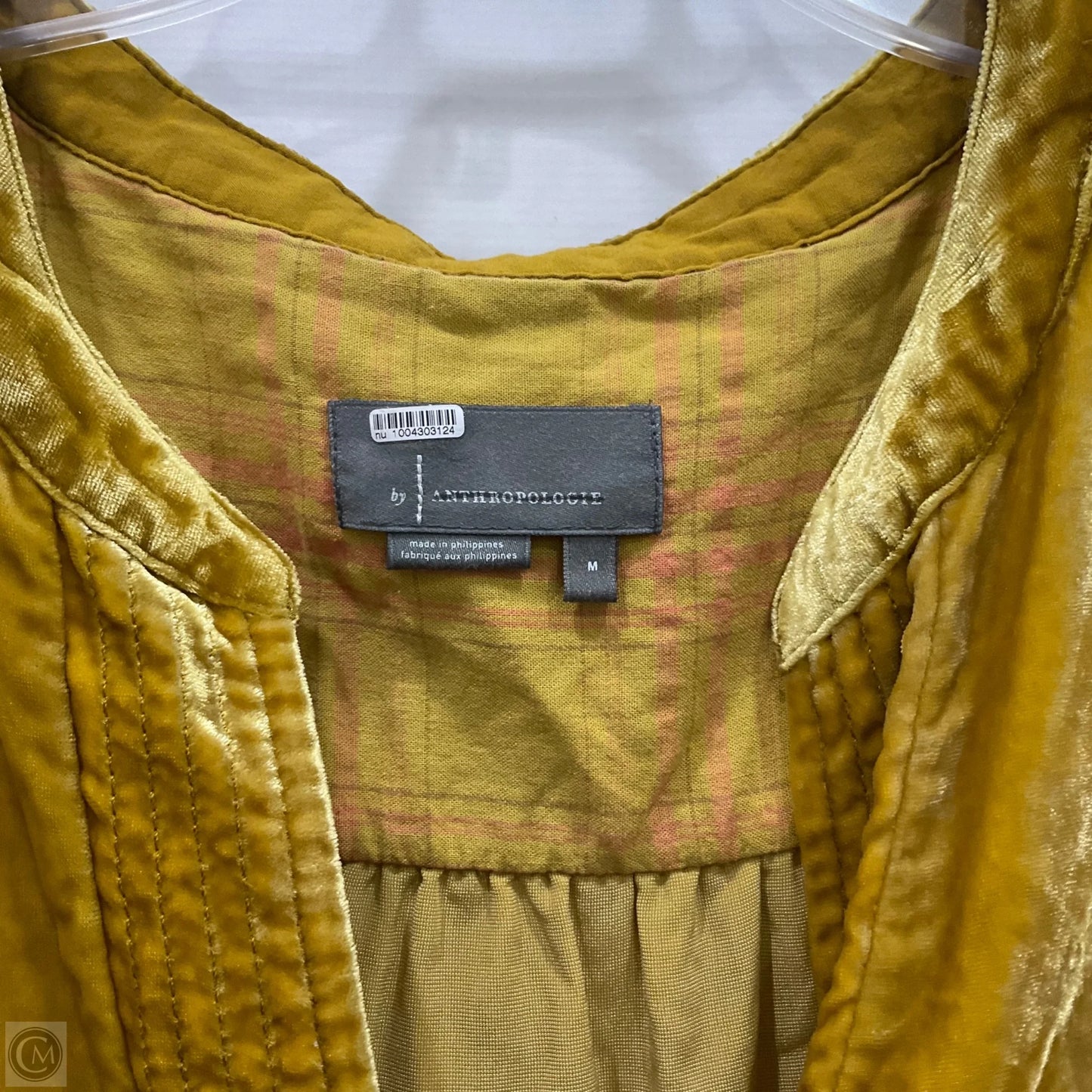 Dress Casual Midi By Anthropologie In Yellow, Size: M