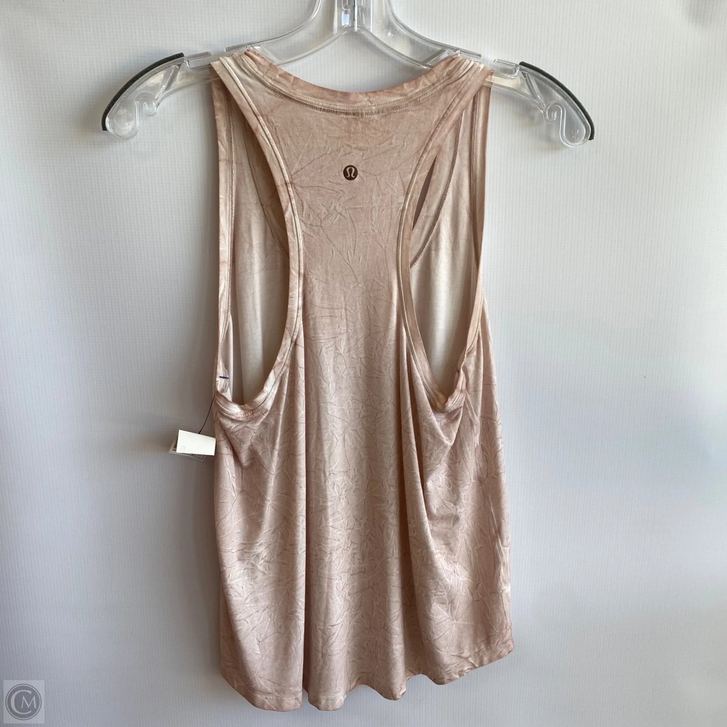 Athletic Tank Top By Lululemon In Tan, Size: 6