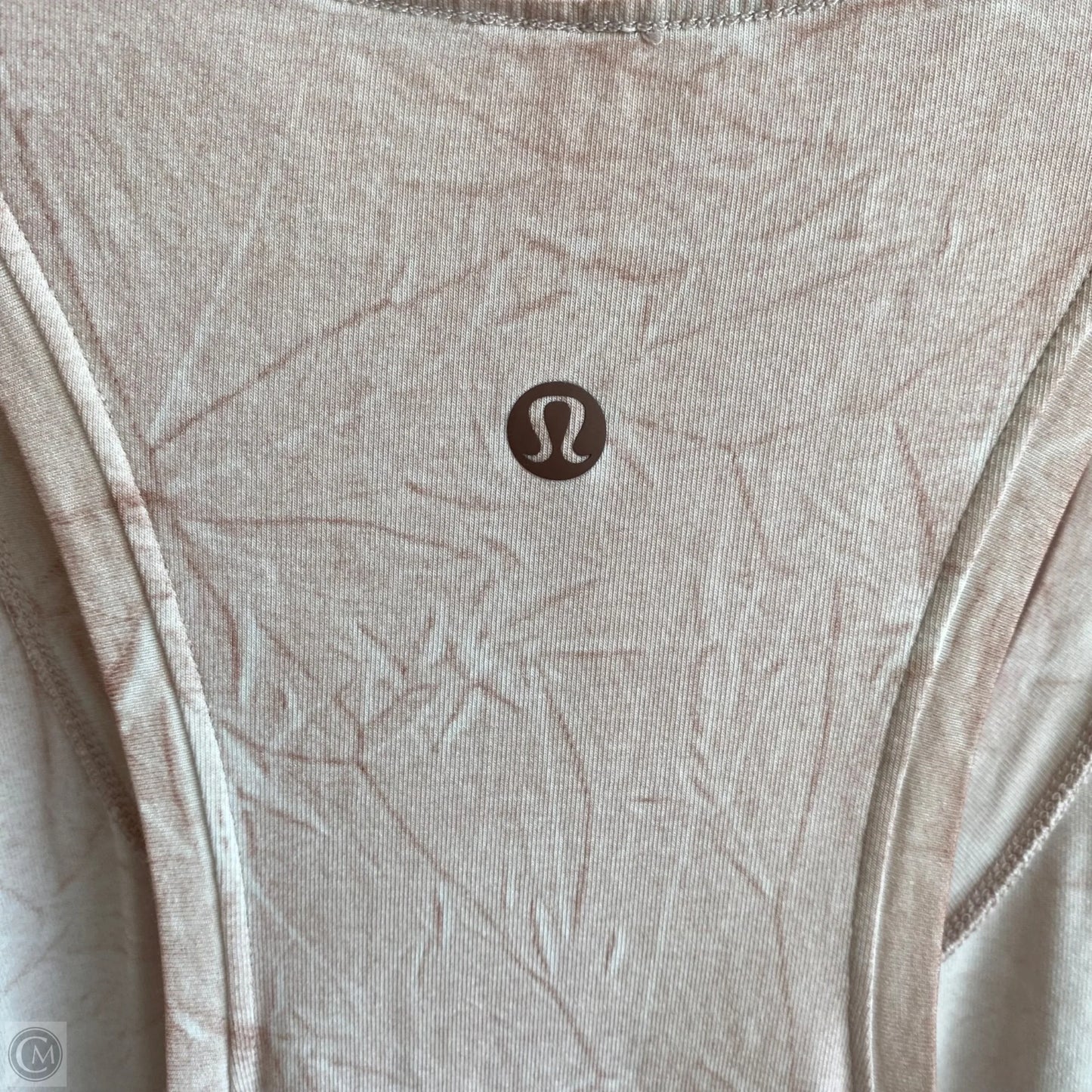 Athletic Tank Top By Lululemon In Tan, Size: 6