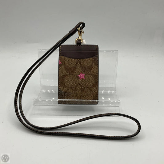 Id/card Holder Designer By Coach, Size: Small