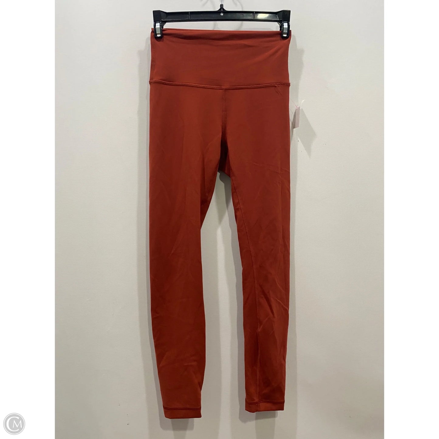 Athletic Leggings By Lululemon In Orange, Size: 4