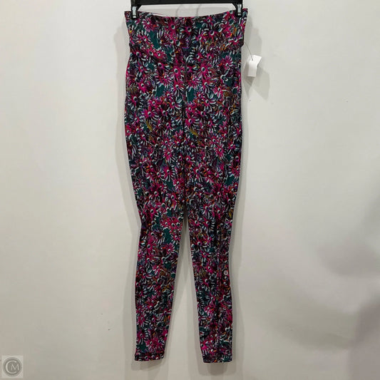 Athletic Leggings By Lululemon In Multi-colored, Size: 6