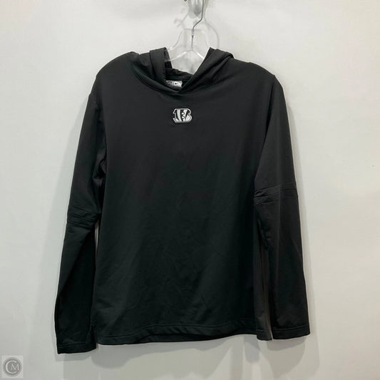 Sweatshirt Hoodie By Nike In Black, Size: M