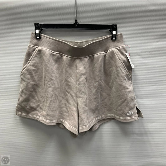Athletic Shorts By Alo In Beige, Size: S