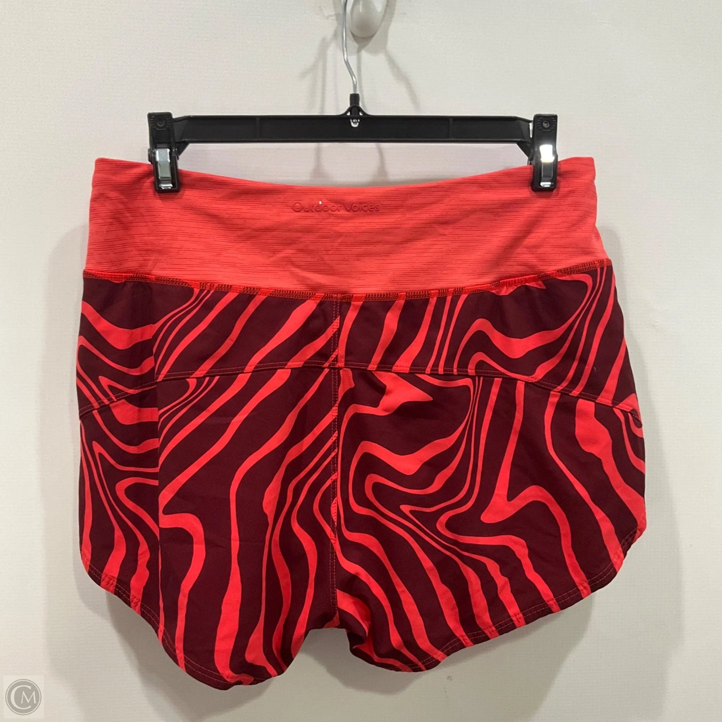Athletic Shorts By Outdoor Voices In Red, Size: M