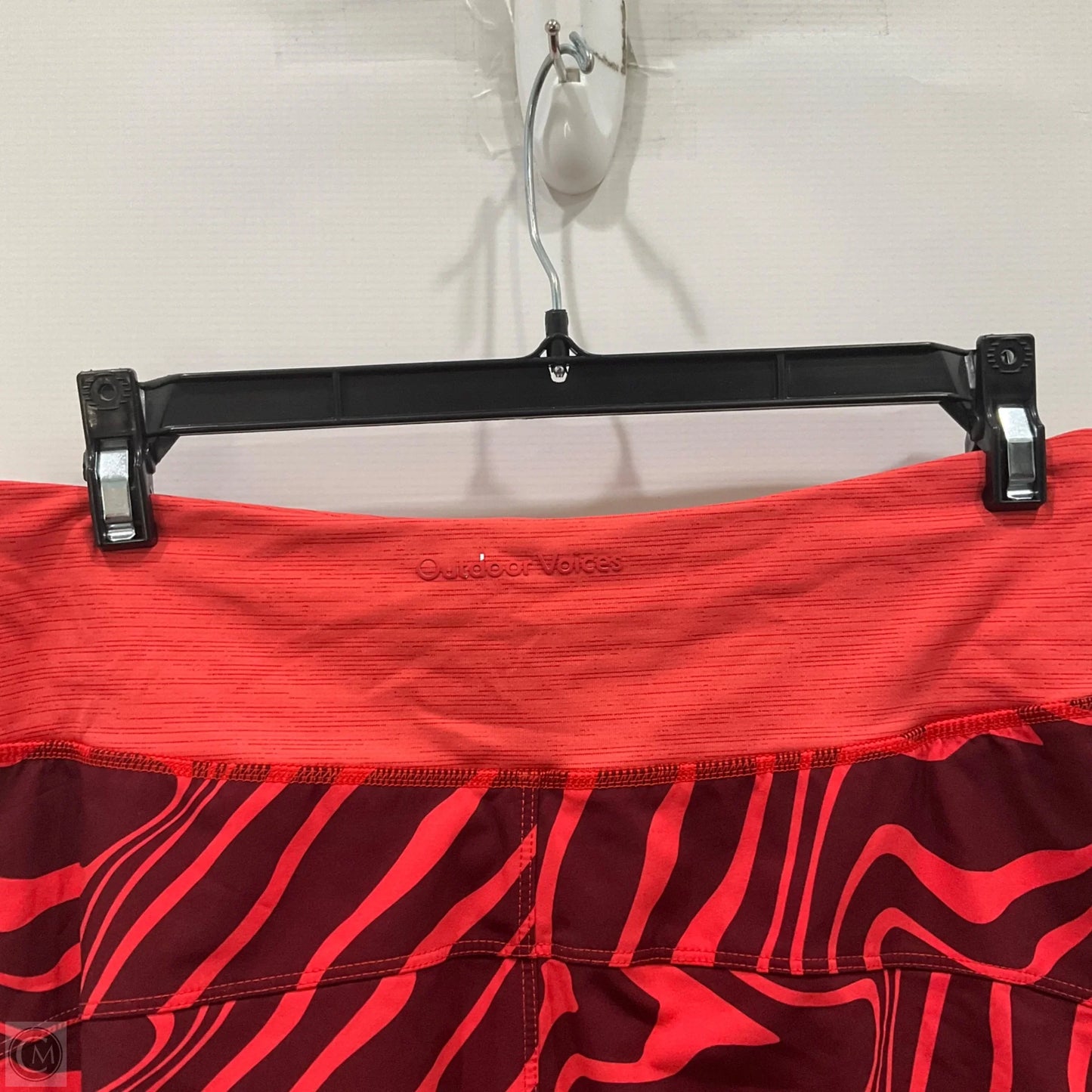 Athletic Shorts By Outdoor Voices In Red, Size: M