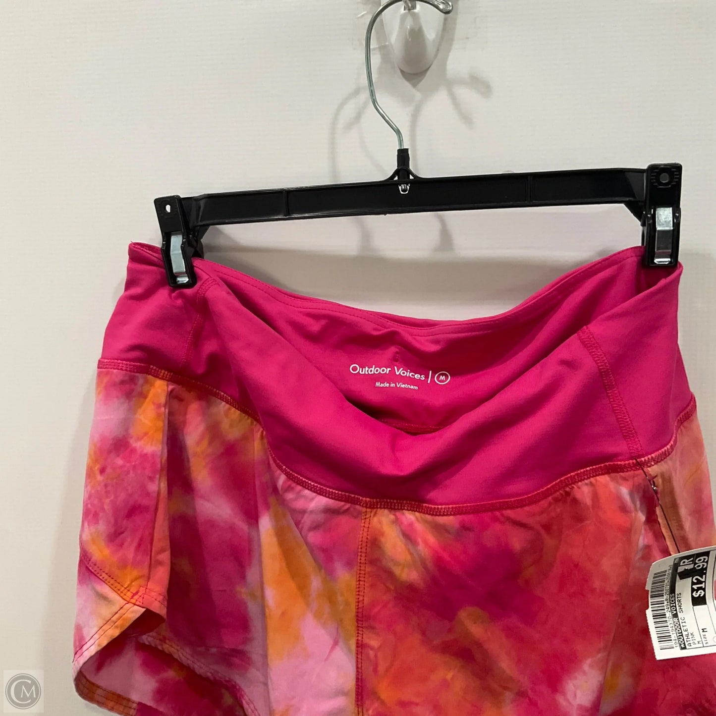 Athletic Shorts By Outdoor Voices In Pink, Size: M