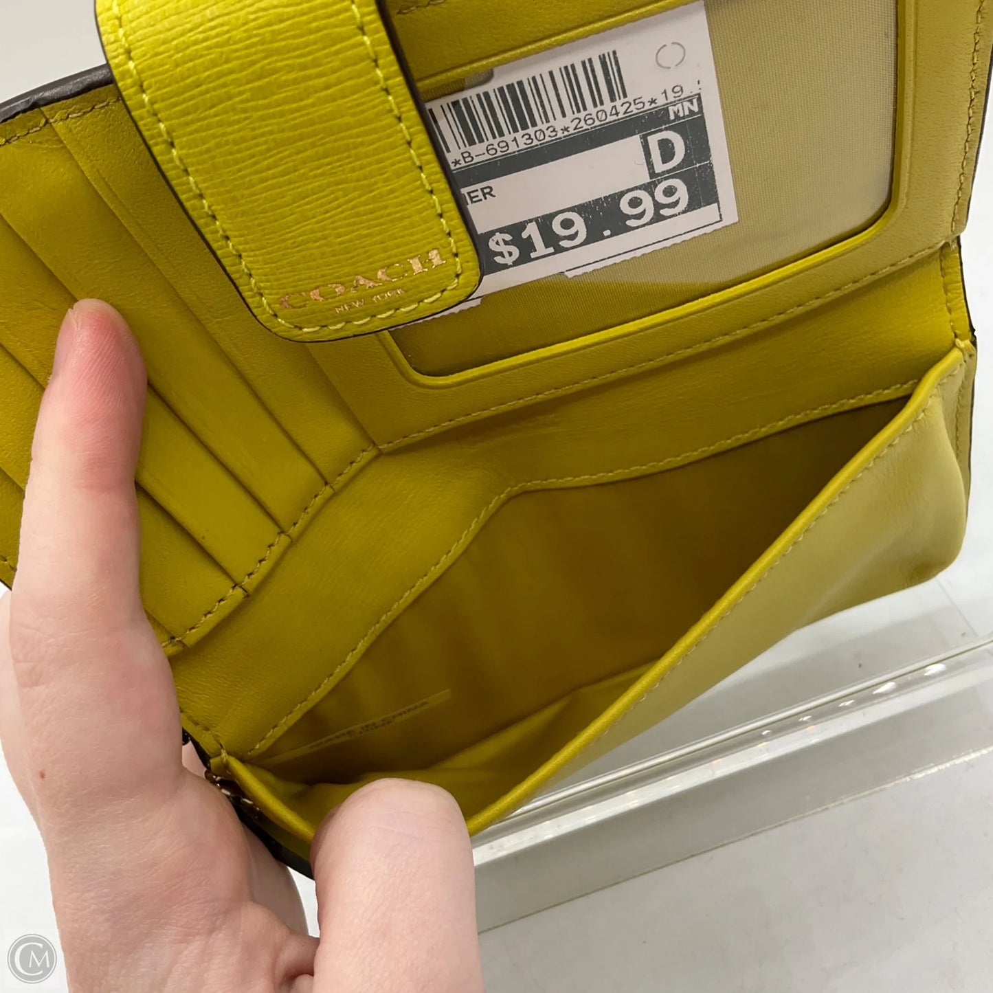 Wallet Designer By Coach, Size: Small