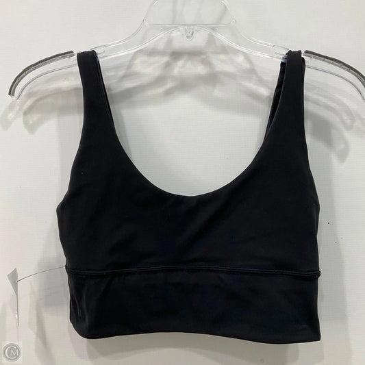 Athletic Bra By Lululemon In Black, Size: 6