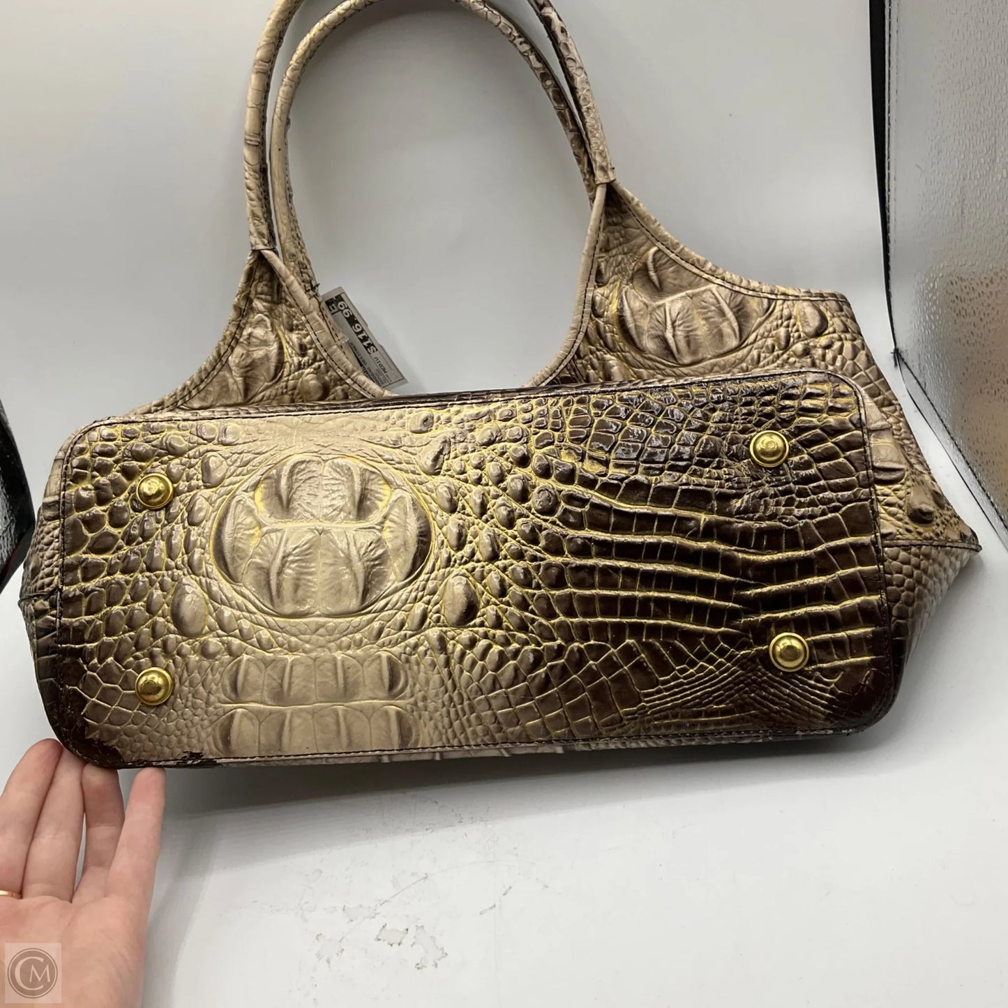 Handbag Designer By Brahmin, Size: Medium