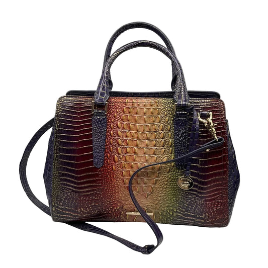 Handbag Designer By Brahmin, Size: Medium