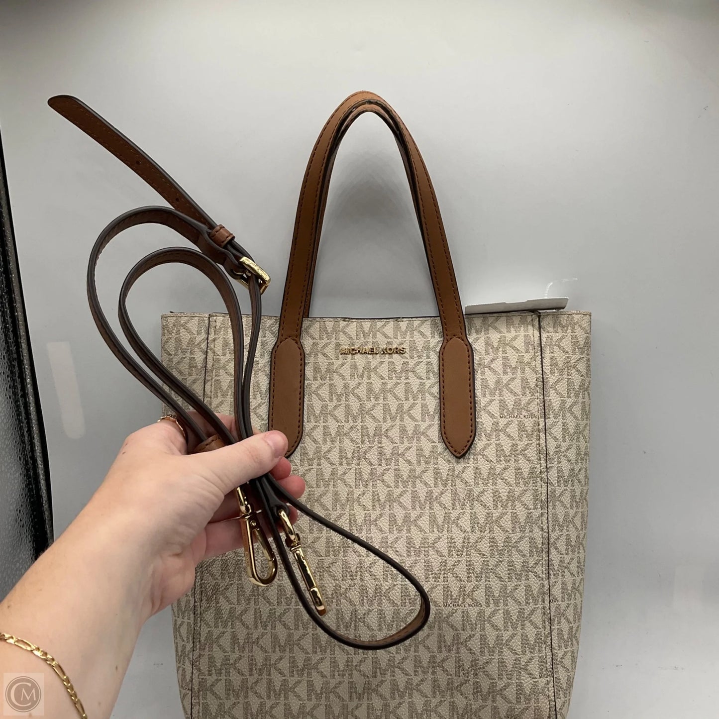 Handbag Designer By Michael Kors, Size: Small