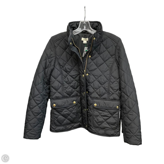 Jacket Puffer & Quilted By J. Crew In Black, Size: Xs