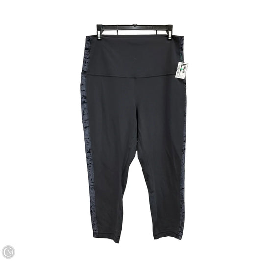 Athletic Leggings By Lululemon In Black, Size: 14