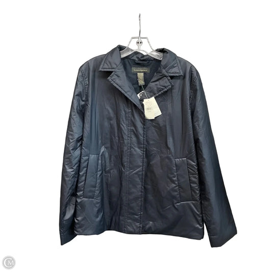 Coat Puffer & Quilted By Banana Republic In Navy, Size: L
