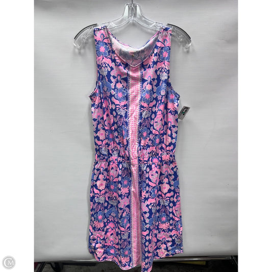 Dress Designer By Lilly Pulitzer In Blue & Pink, Size: S