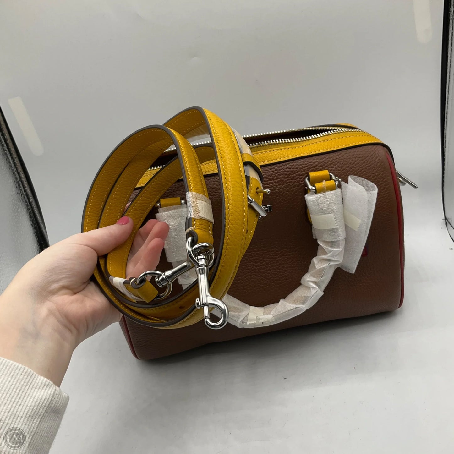 Handbag Designer By Coach, Size: Medium