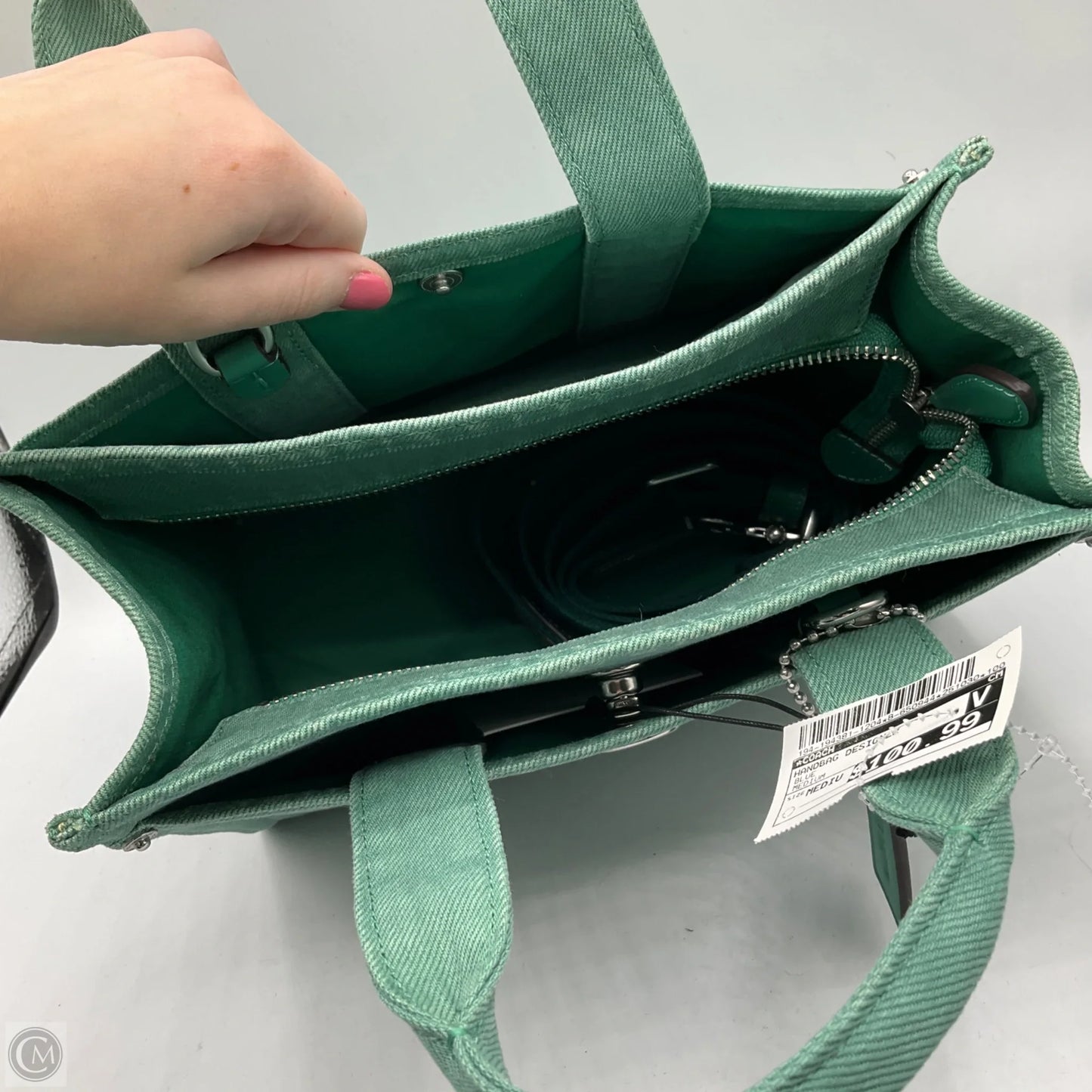 Handbag Designer By Coach, Size: Medium