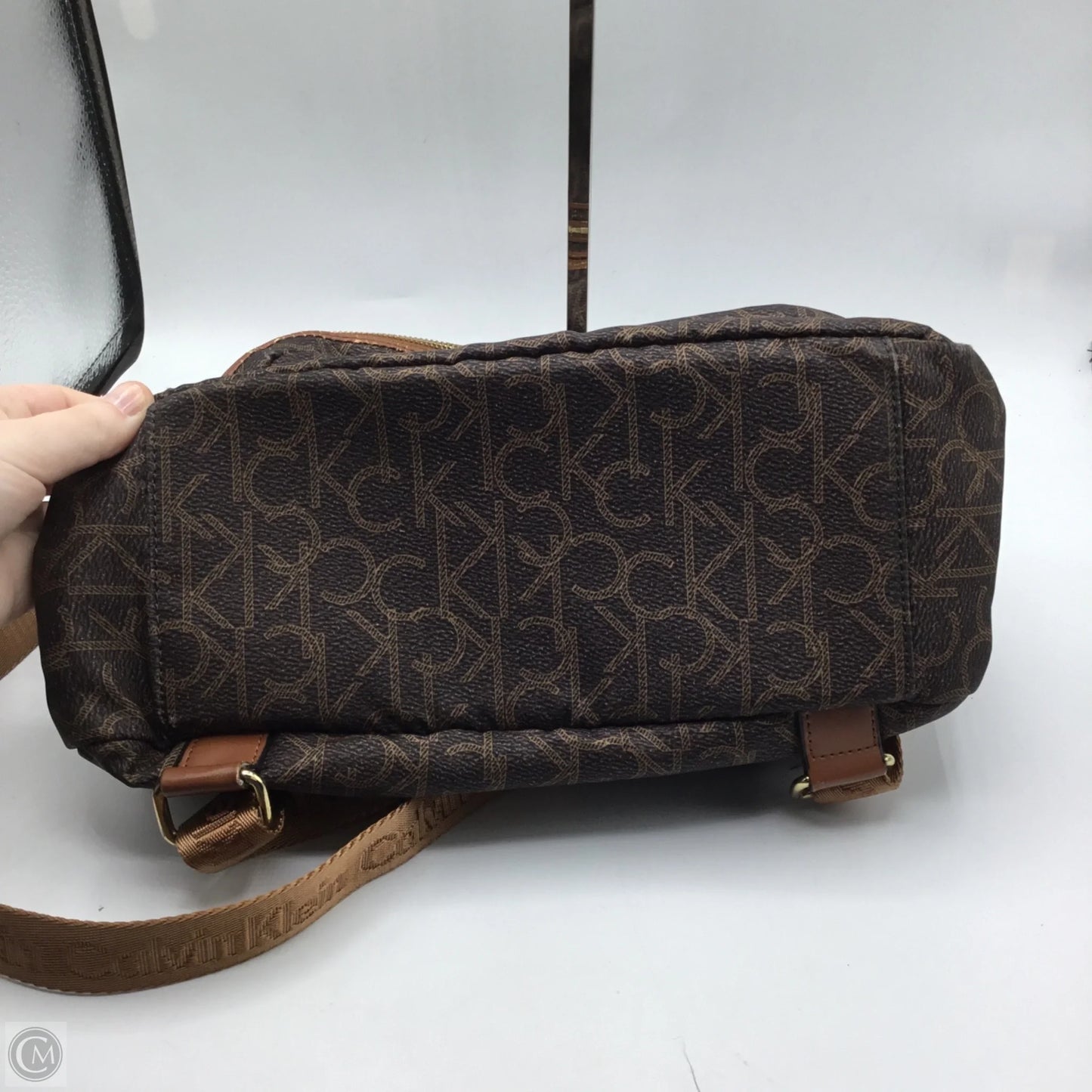 Backpack By Calvin Klein, Size: Medium