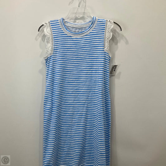 Dress Designer By Lilly Pulitzer In Blue & White, Size: Xxs
