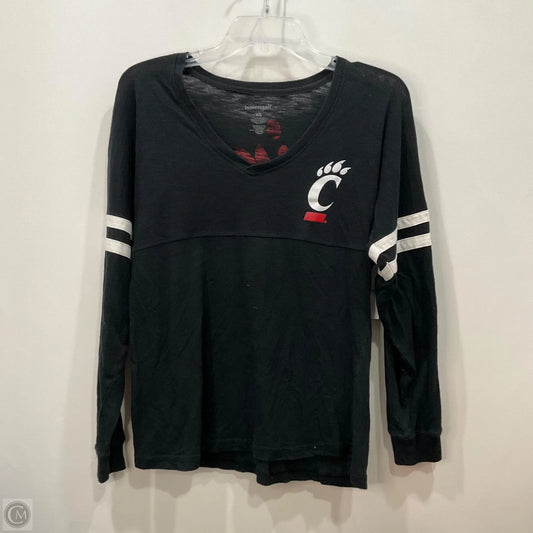 Top Long Sleeve By Boxercraft In Black, Size: Xs