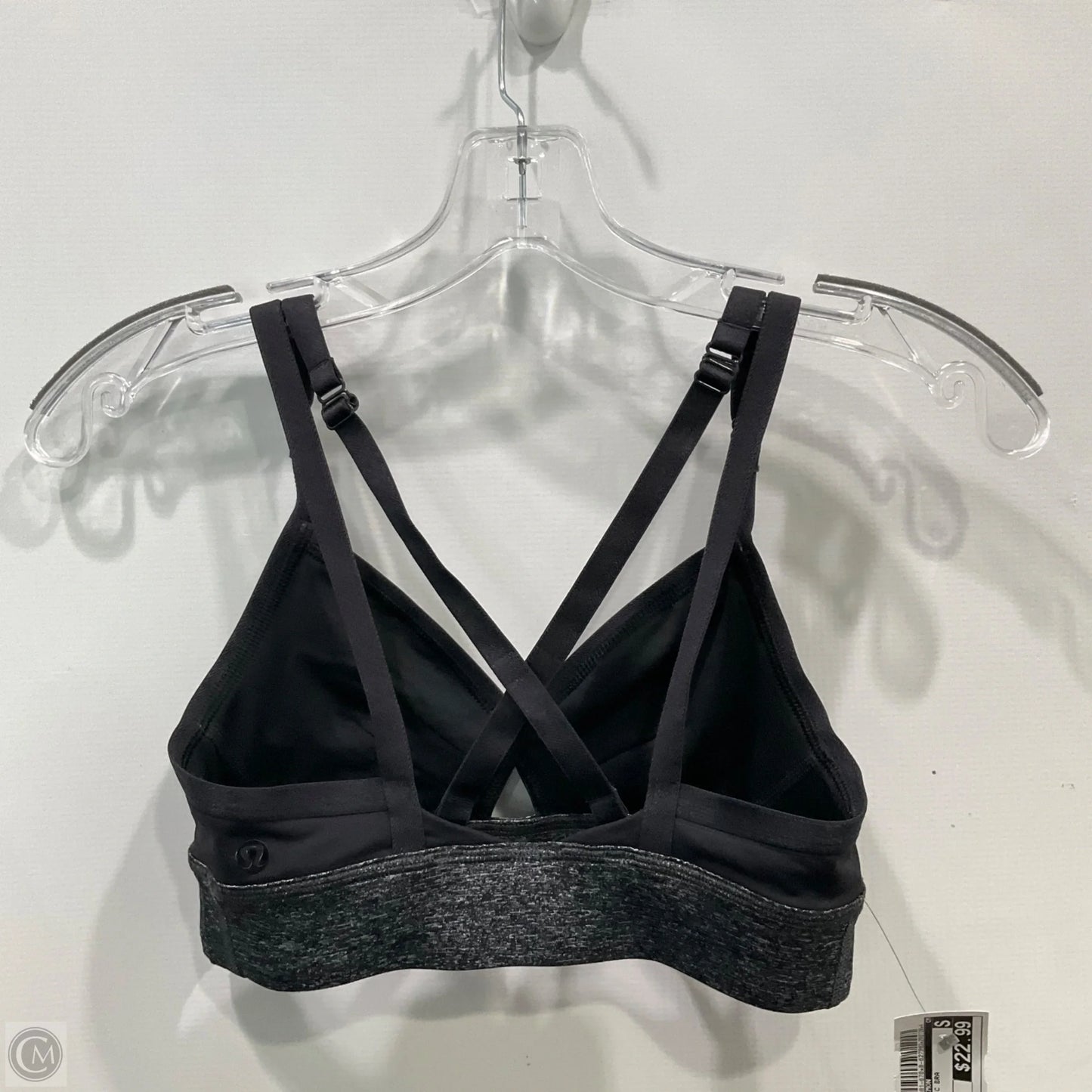 Athletic Bra By Lululemon In Black, Size: 4