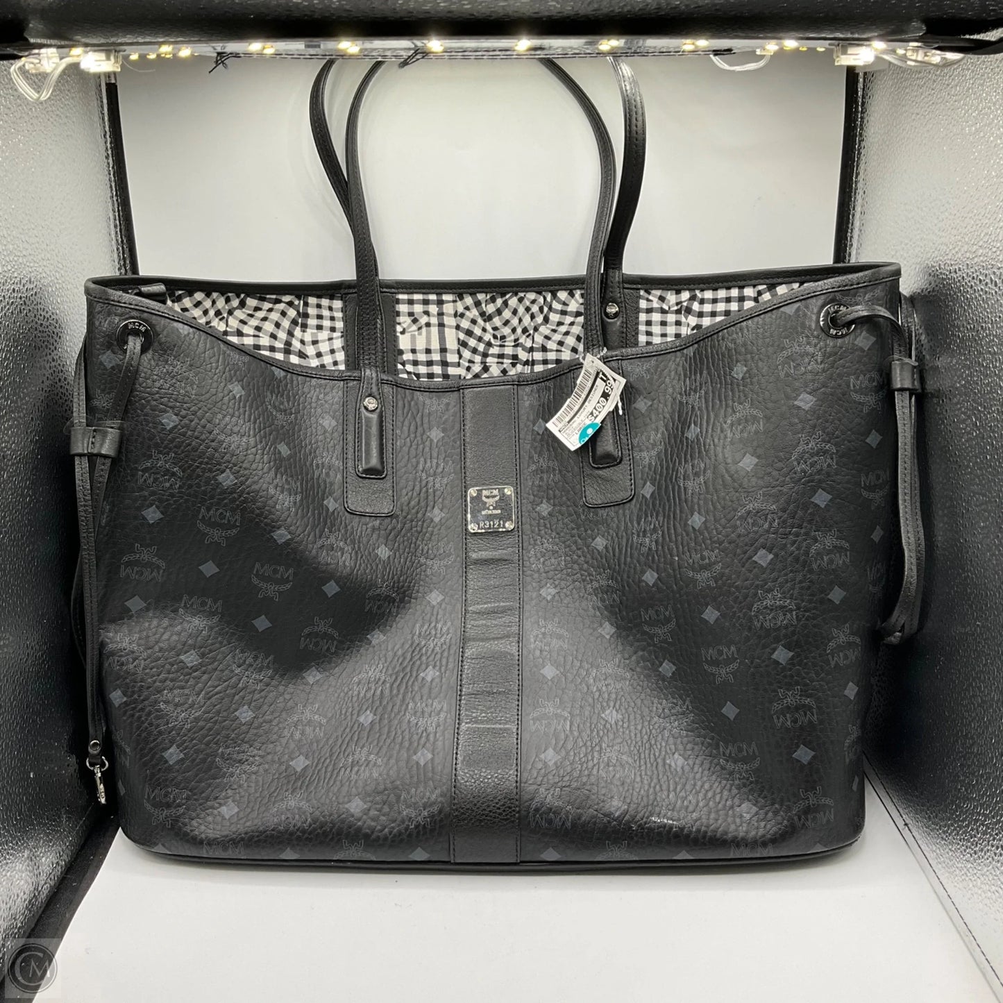 Handbag Luxury Designer By Mcm, Size: Large