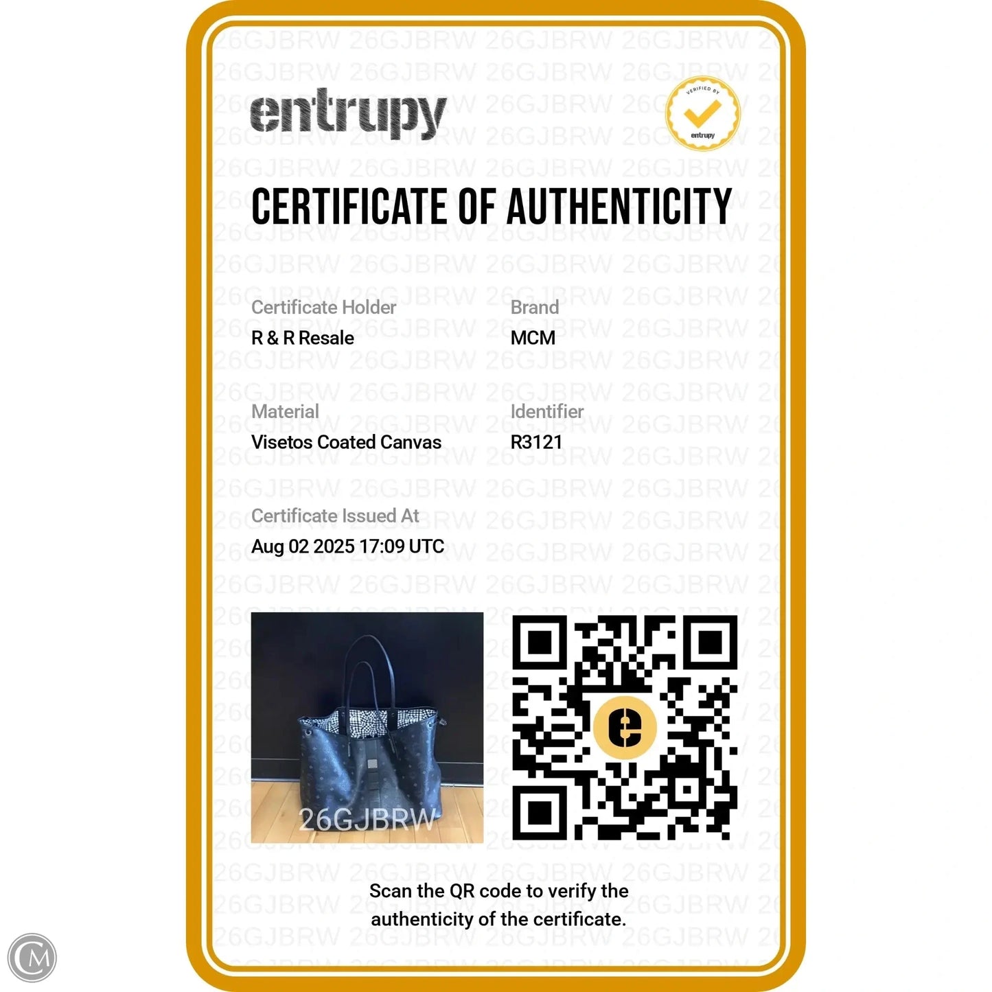 Handbag Luxury Designer By Mcm, Size: Large