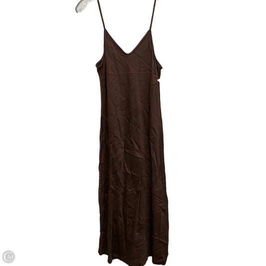Dress Casual Maxi By TELA In Brown, Size: S