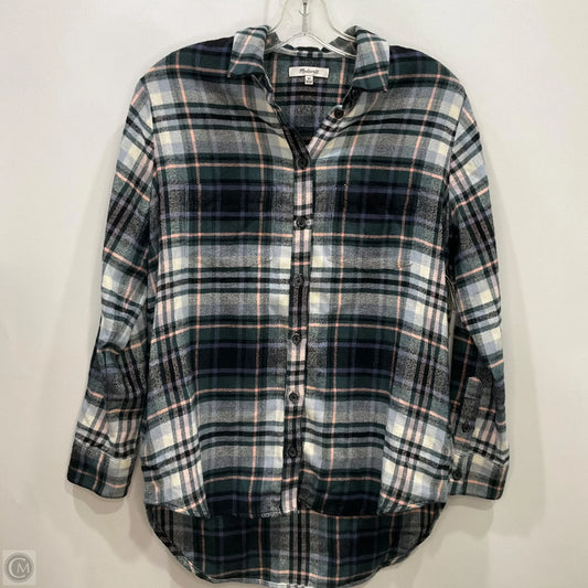 Top Long Sleeve By Madewell In Multi-colored, Size: Xs
