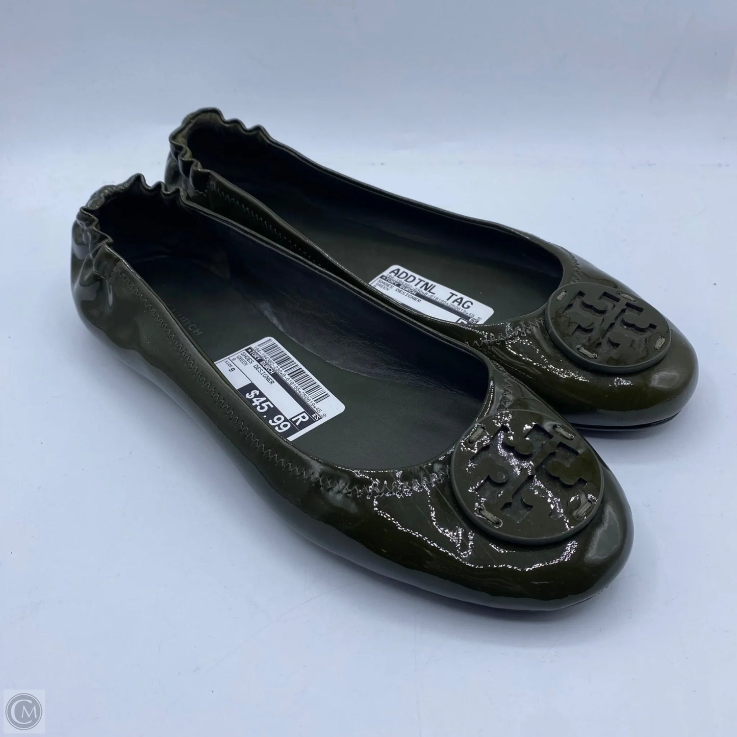 Shoes Designer By Tory Burch In Green, Size: 9