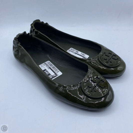 Shoes Designer By Tory Burch In Green, Size: 9
