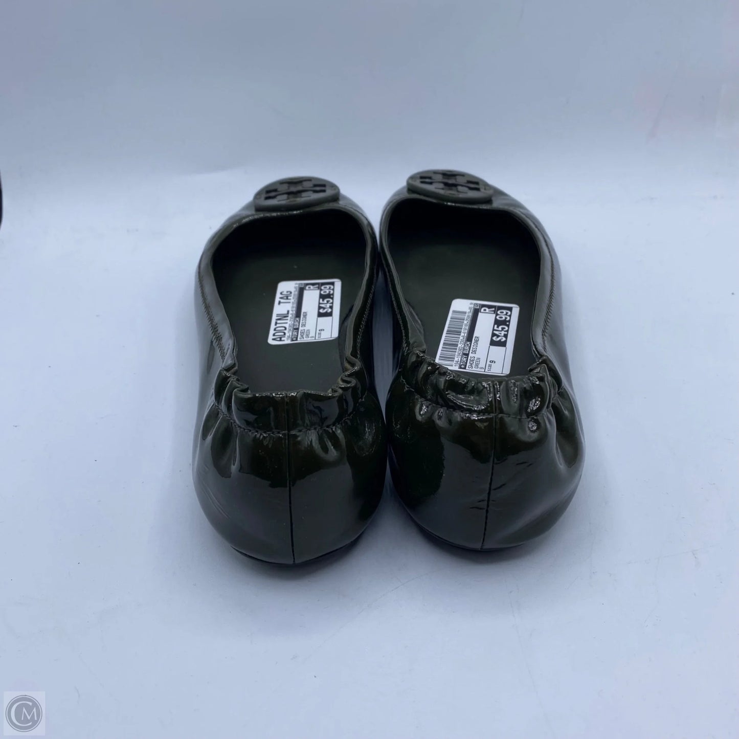 Shoes Designer By Tory Burch In Green, Size: 9