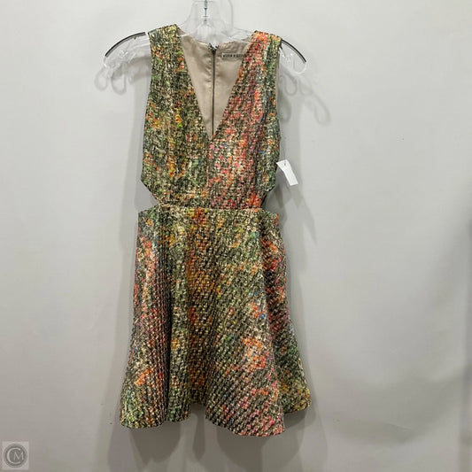 Dress Designer By Alice + Olivia In Multi-colored, Size: 4