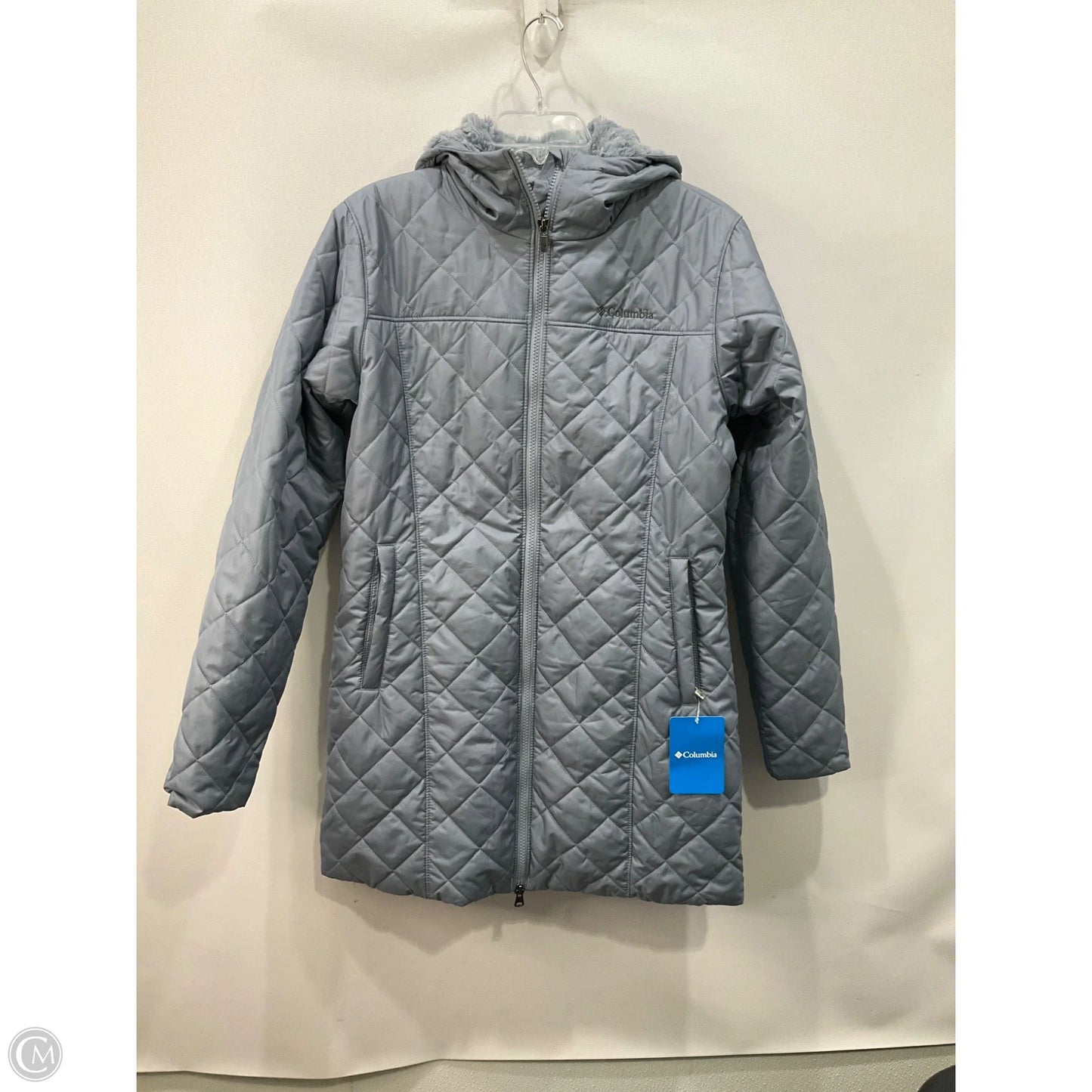 Jacket Puffer & Quilted By Columbia In Grey, Size: M
