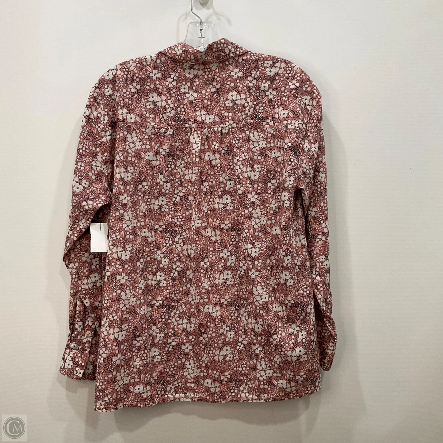 Top Long Sleeve By Pilcro In Pink, Size: Xs