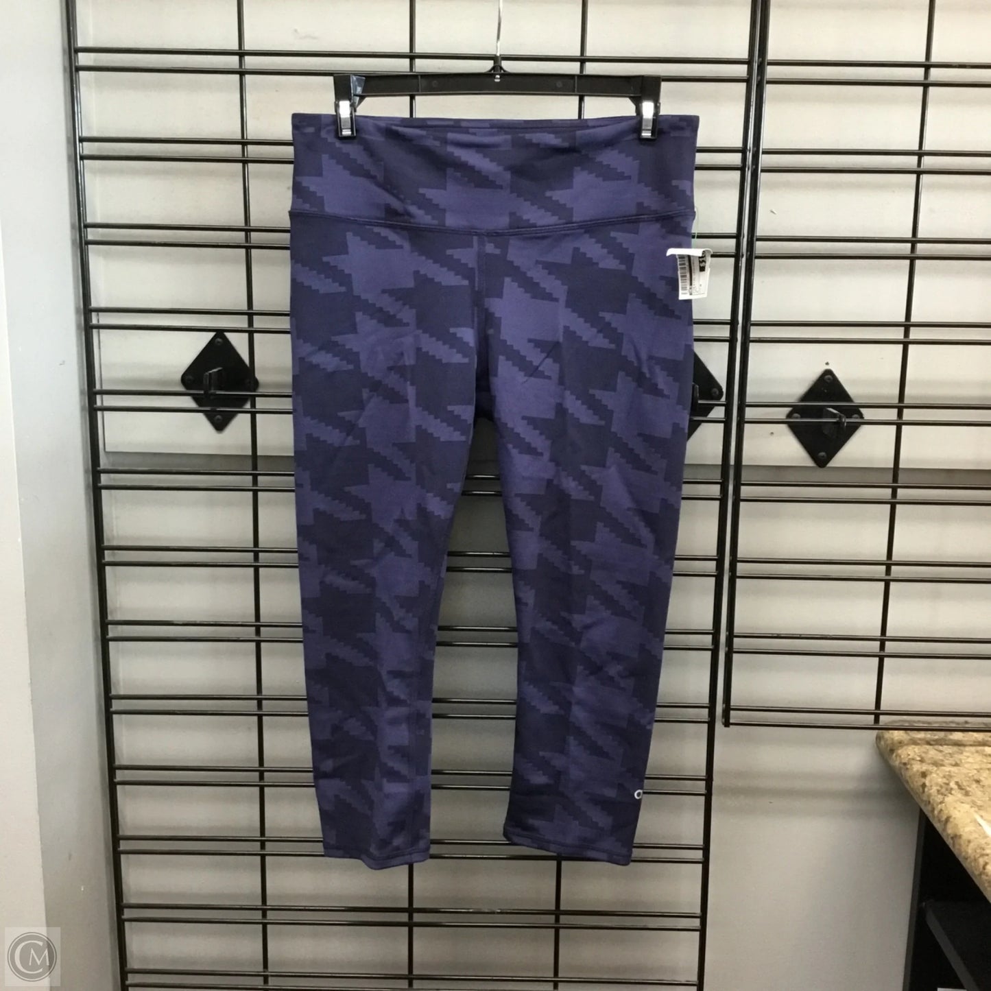 Athletic Leggings Capris By Alo In Navy, Size: M