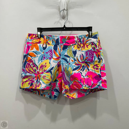 Shorts Designer By Lilly Pulitzer In Floral Print, Size: 0