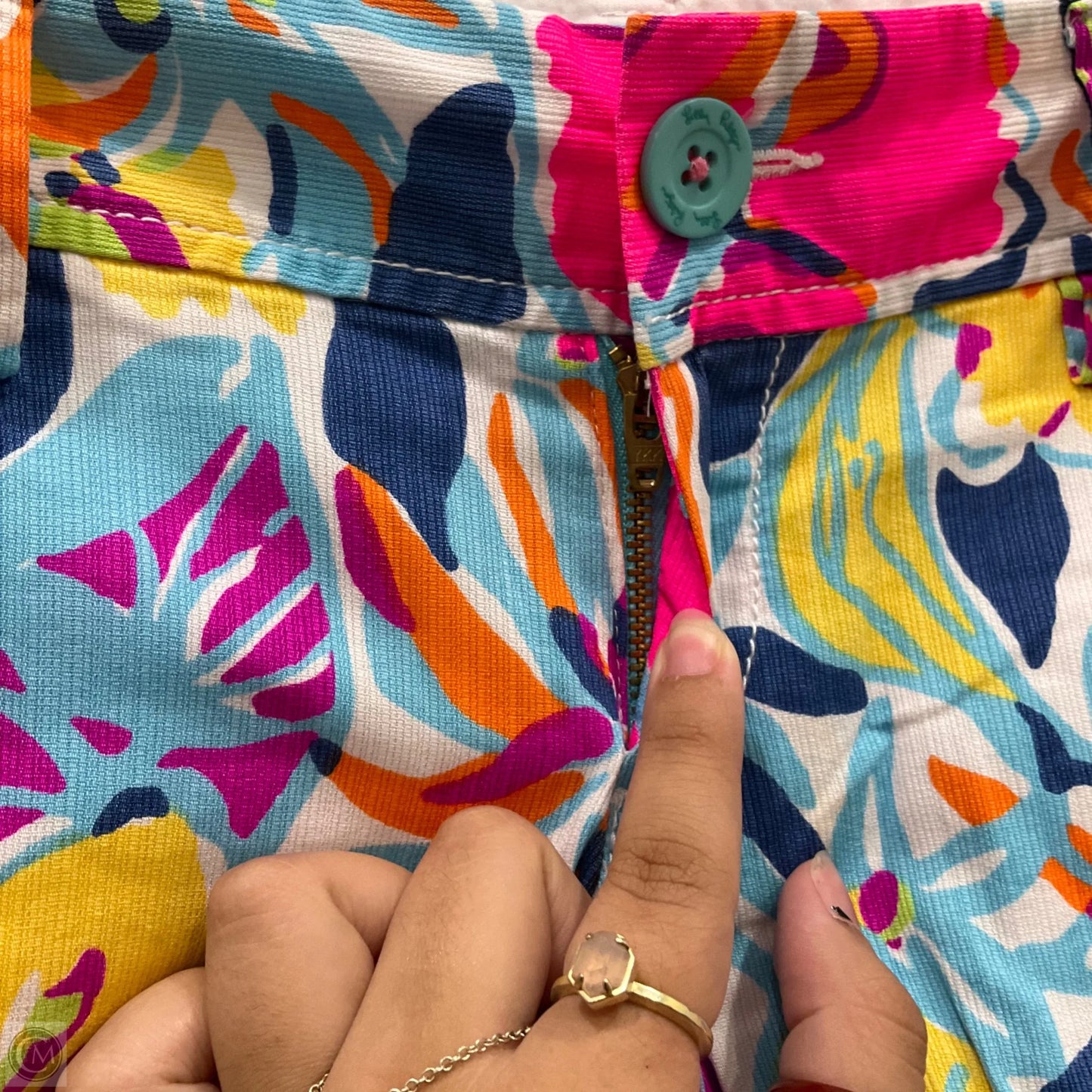 Shorts Designer By Lilly Pulitzer In Floral Print, Size: 0
