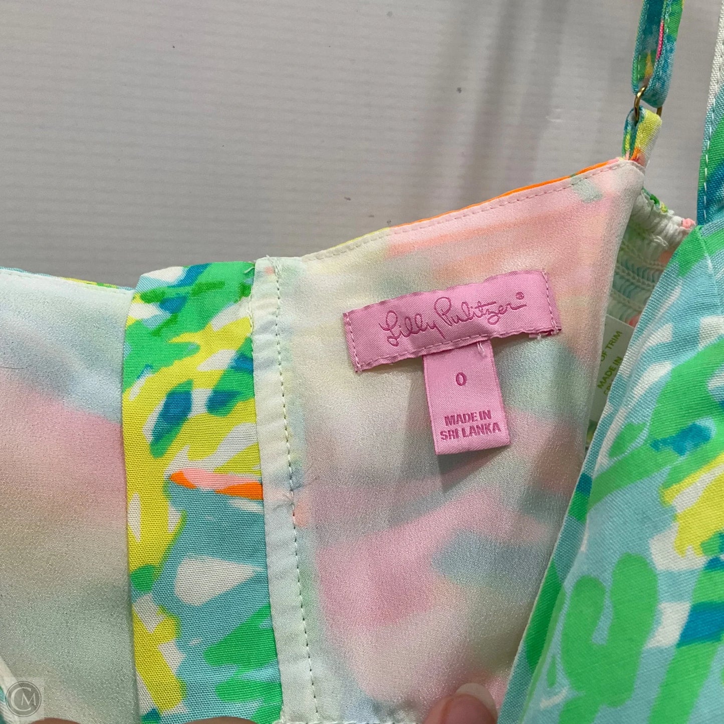 Top Cami Designer By Lilly Pulitzer In Multi-colored, Size: 0