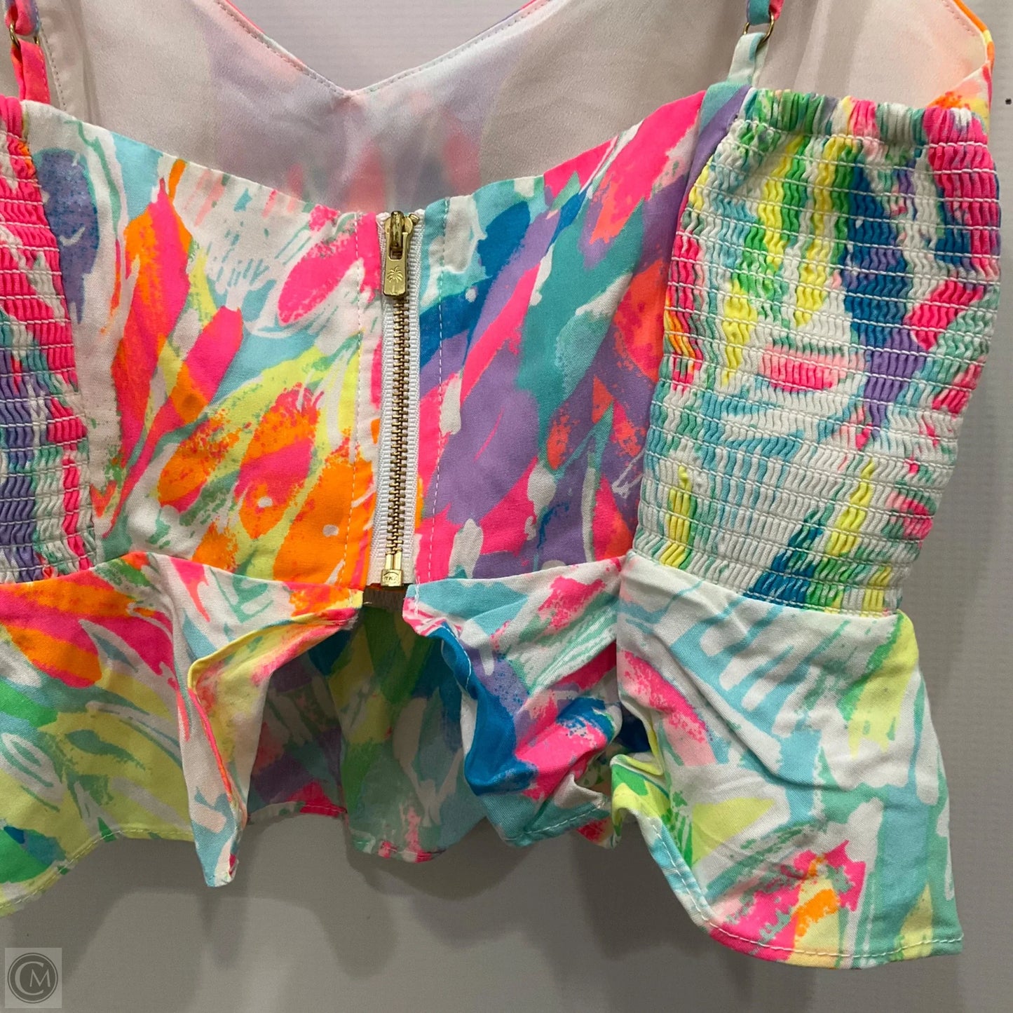 Top Cami Designer By Lilly Pulitzer In Multi-colored, Size: 0