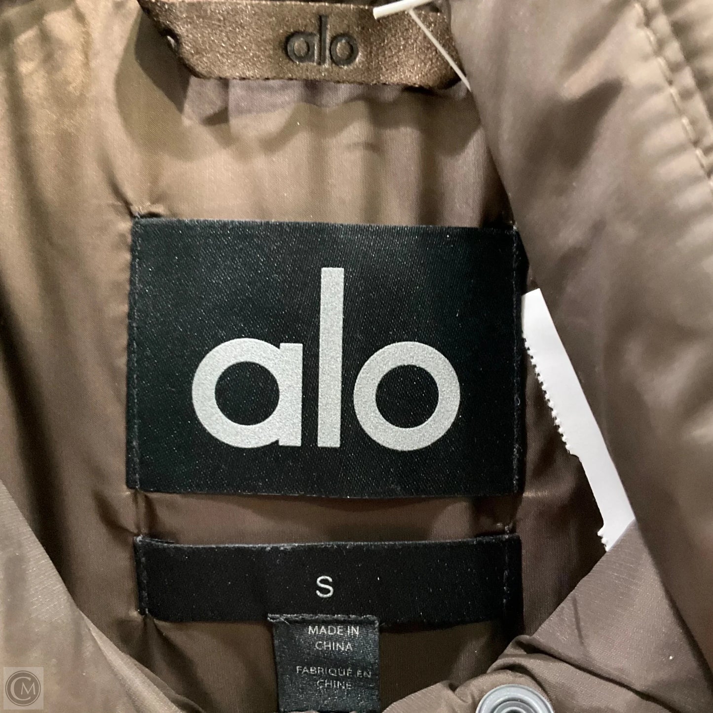 Vest Puffer & Quilted By Alo In Brown, Size: S