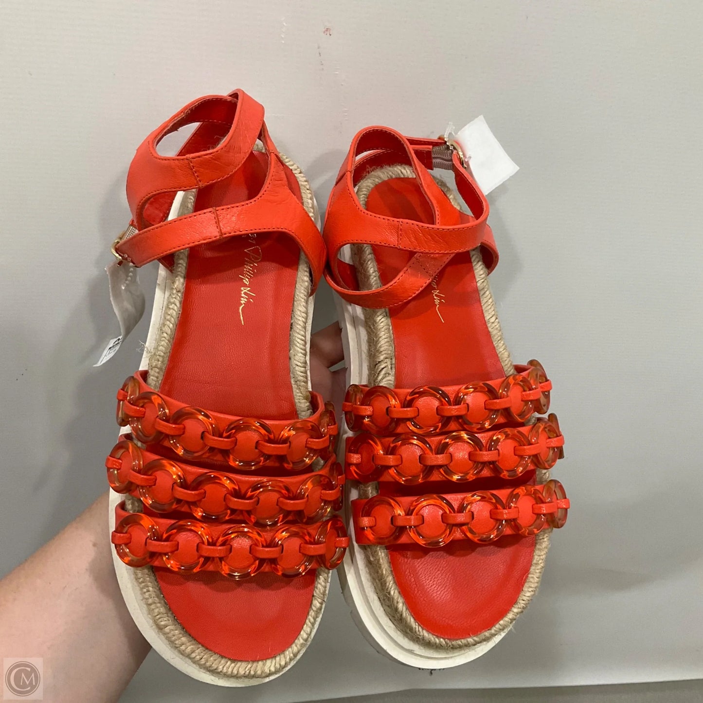 Sandals Designer By 3.1 Phillip Lim In Orange, Size: 6
