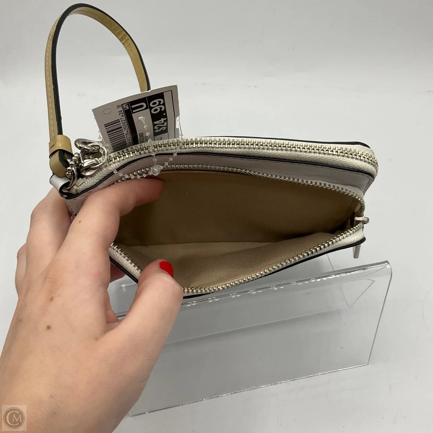 Wristlet Designer By Coach, Size: Small