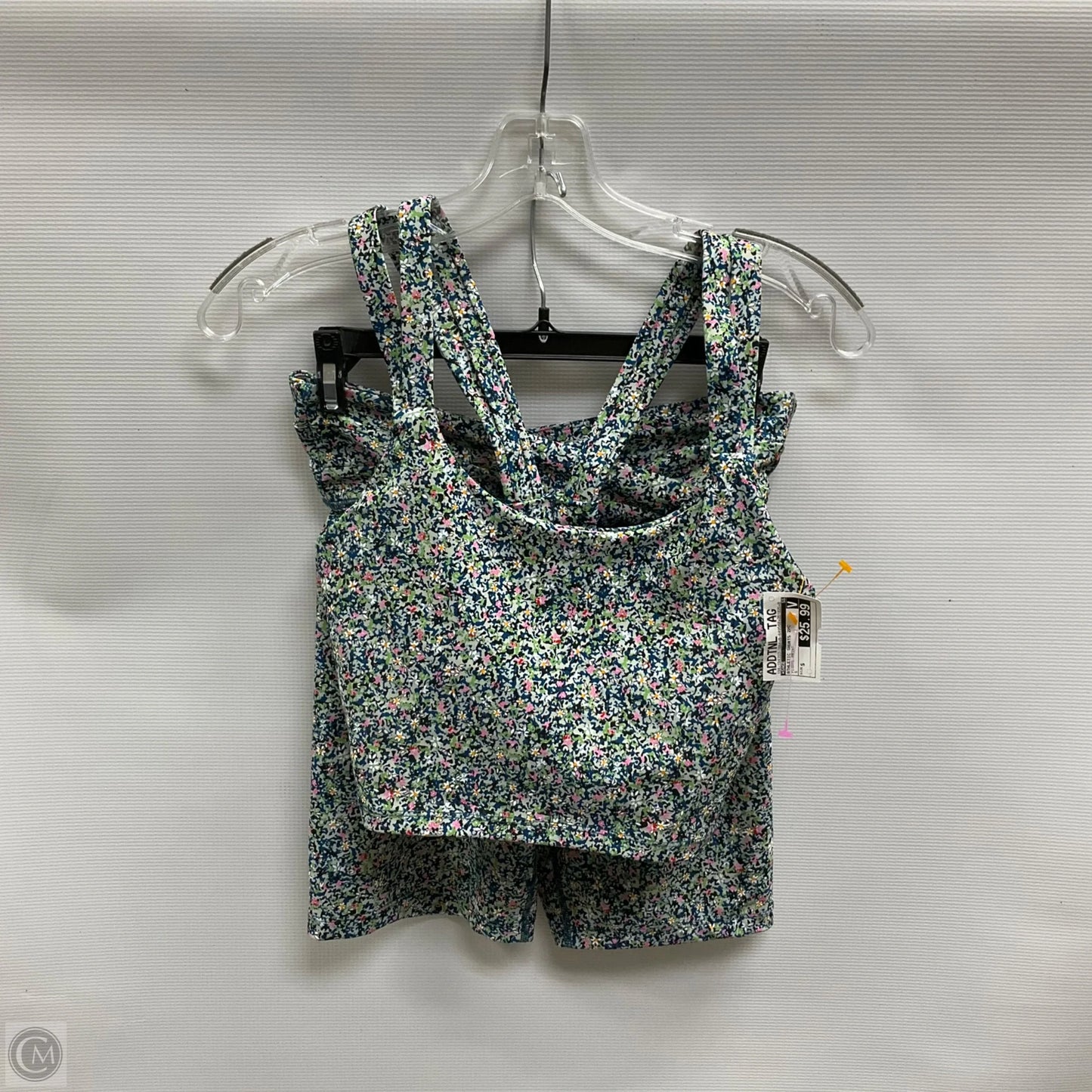 Athletic Shorts 2pc By Sage In Floral Print, Size: S